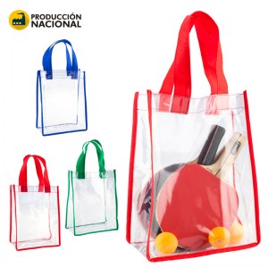 Bolsa Clear Trenza con Ribete VA-521